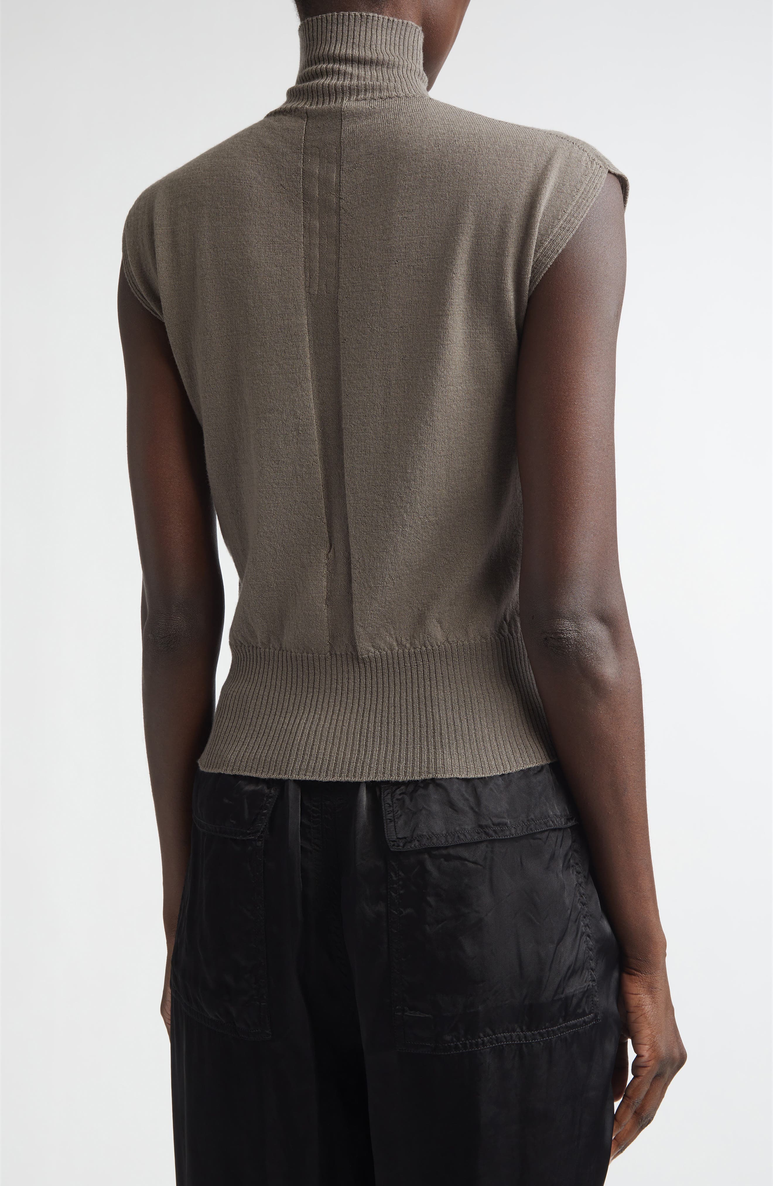 Virgin Wool Turtleneck Sweater - image 4