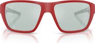 Scuderia Ferrari 61mm Rectangular Sunglasses