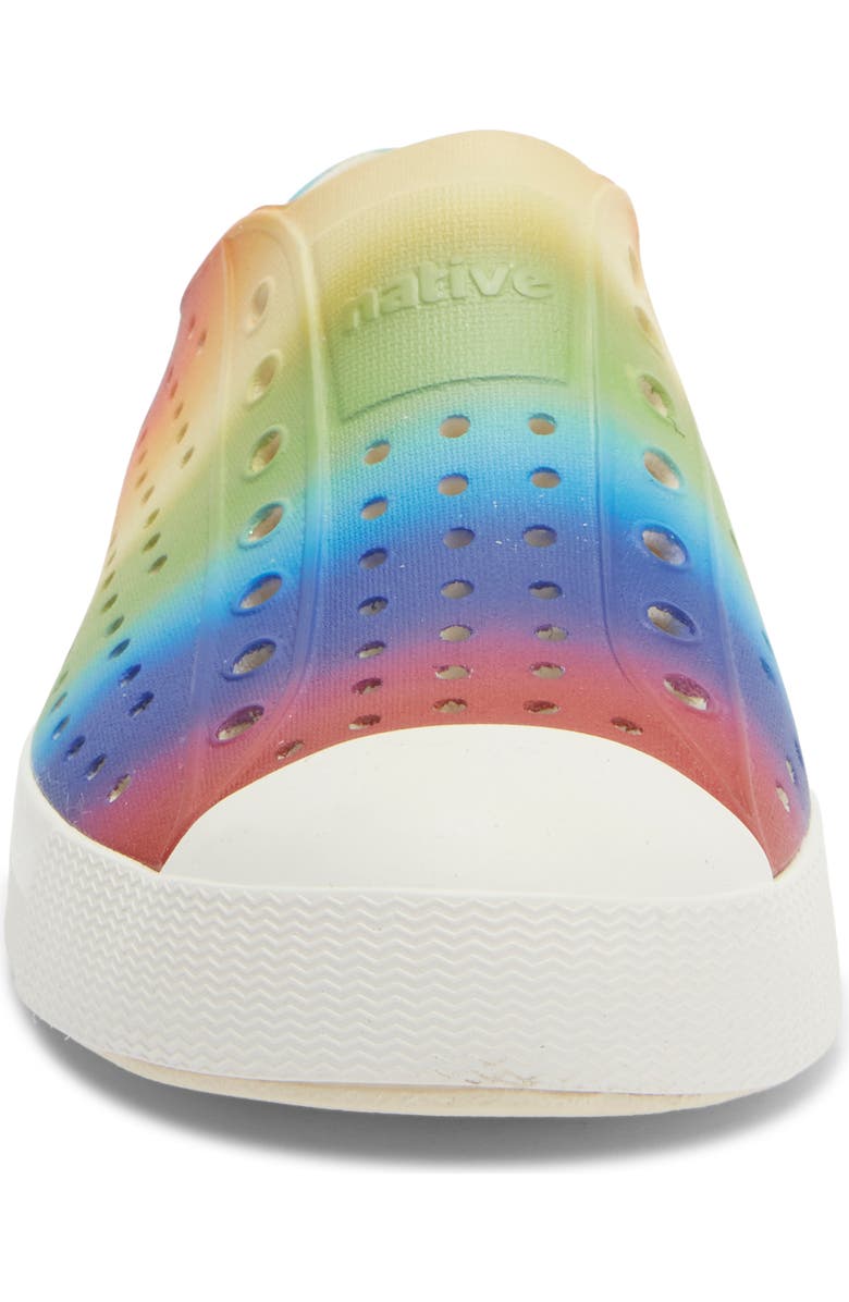 Native Shoes Kids' Jefferson Slip-On Sneaker, Alternate, color, Rainbow Multi