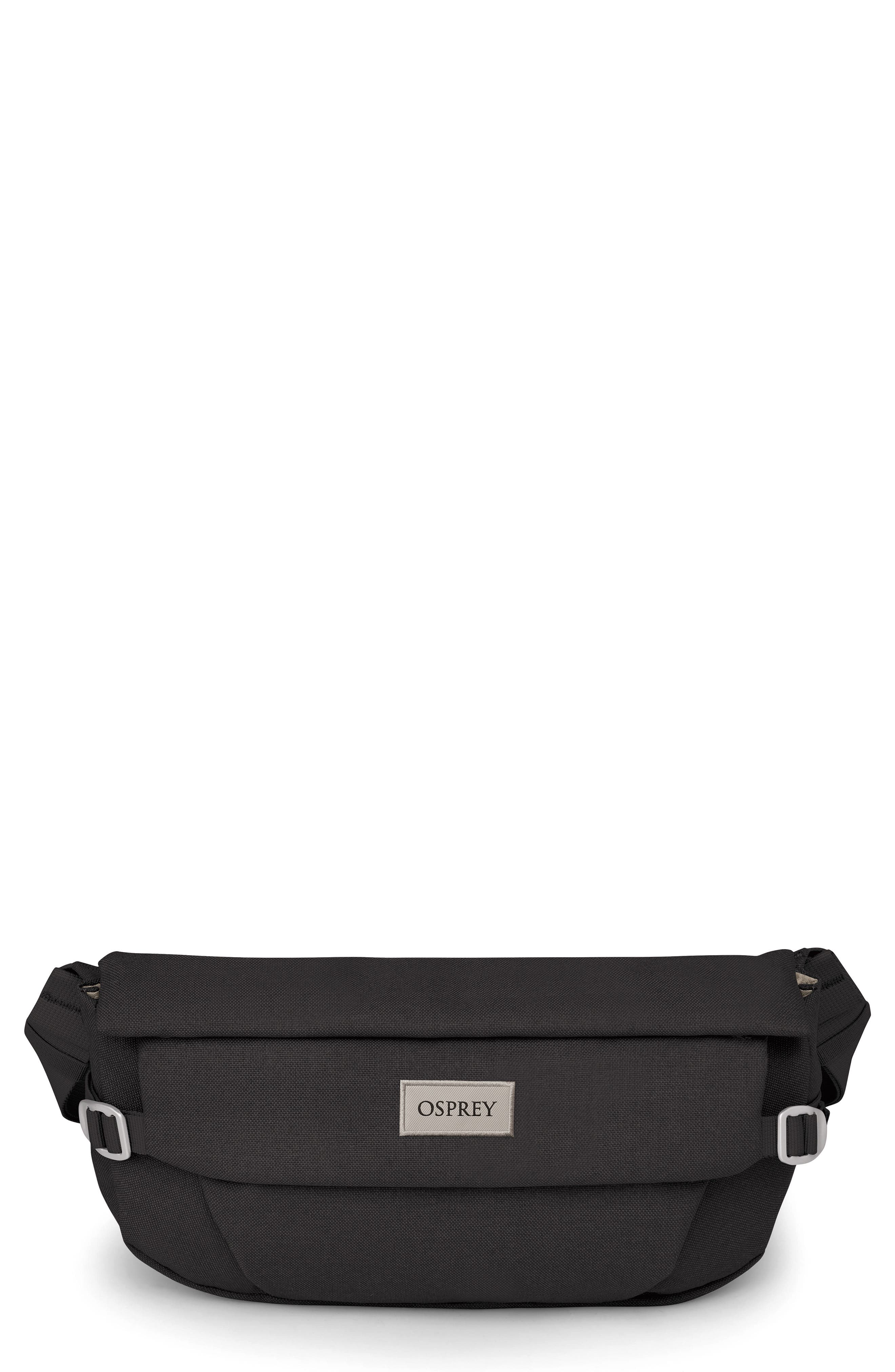 Osprey Arcane Hip Bag, Main, color, Black