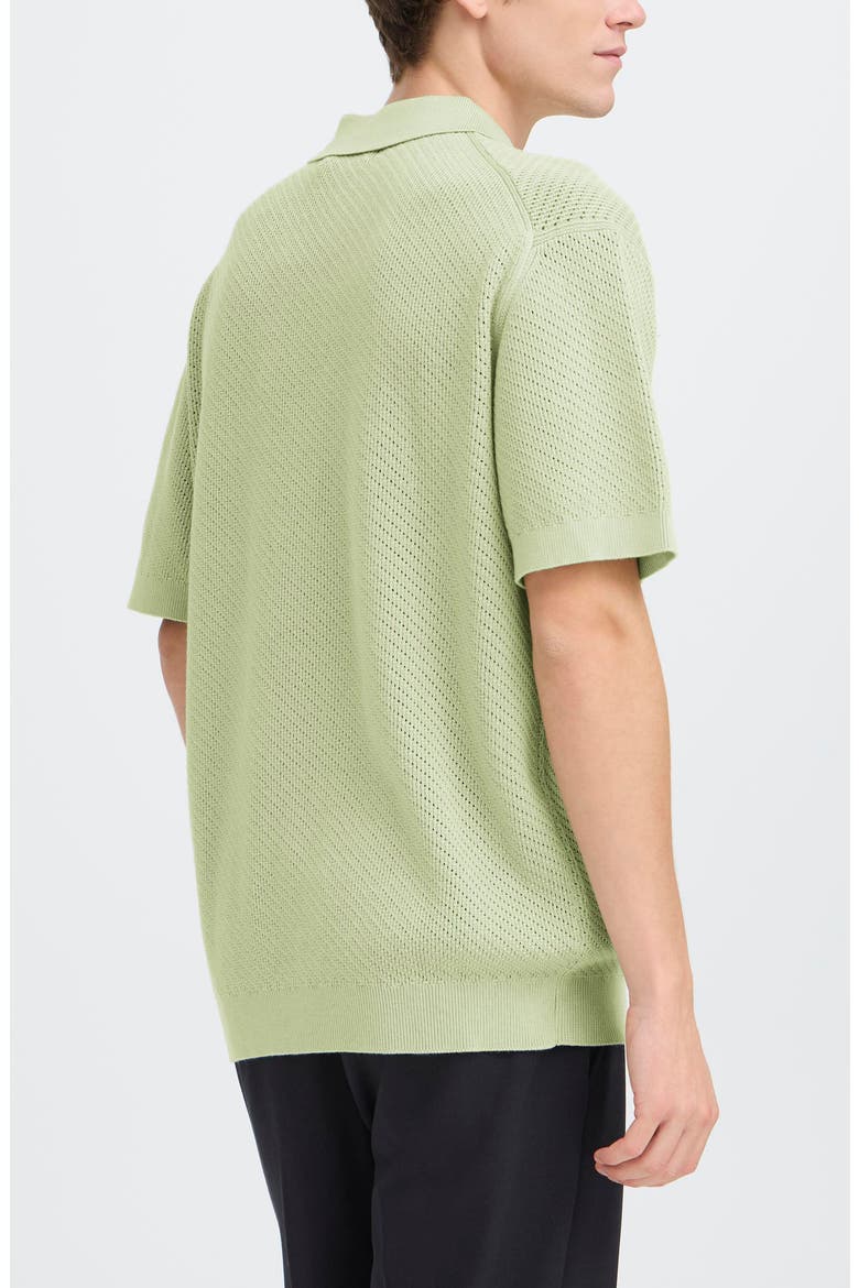 Knit Polo, Alternate, color, SWAMP