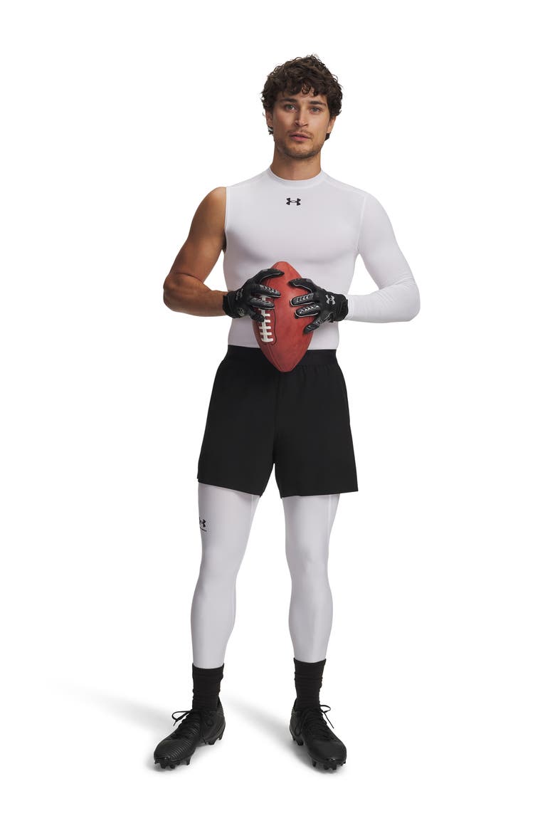 HeatGear® Leggings, Alternate, color, 100 WHITE