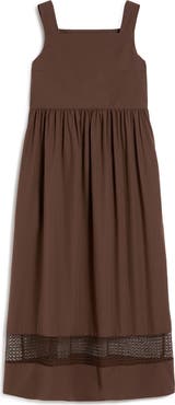 Weekend Max Mara Gola Lace Inset Cotton Dress