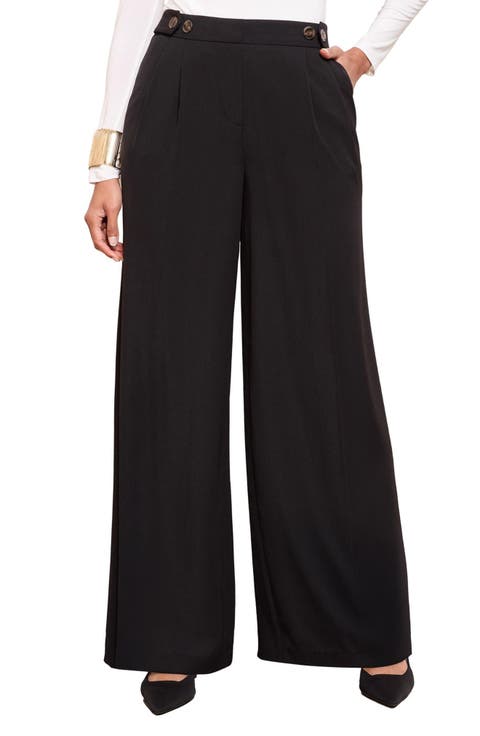High Waist Wide Leg Pants