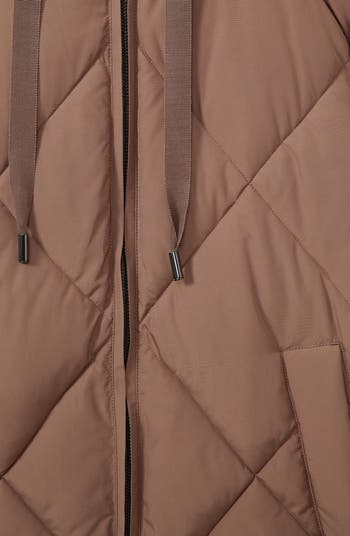 【海外限定】REISSジャケット☆Thea Quilted Woven Jacket Reiss Thea Quilted Woven Jacket In Mink Neutral - 47% Off