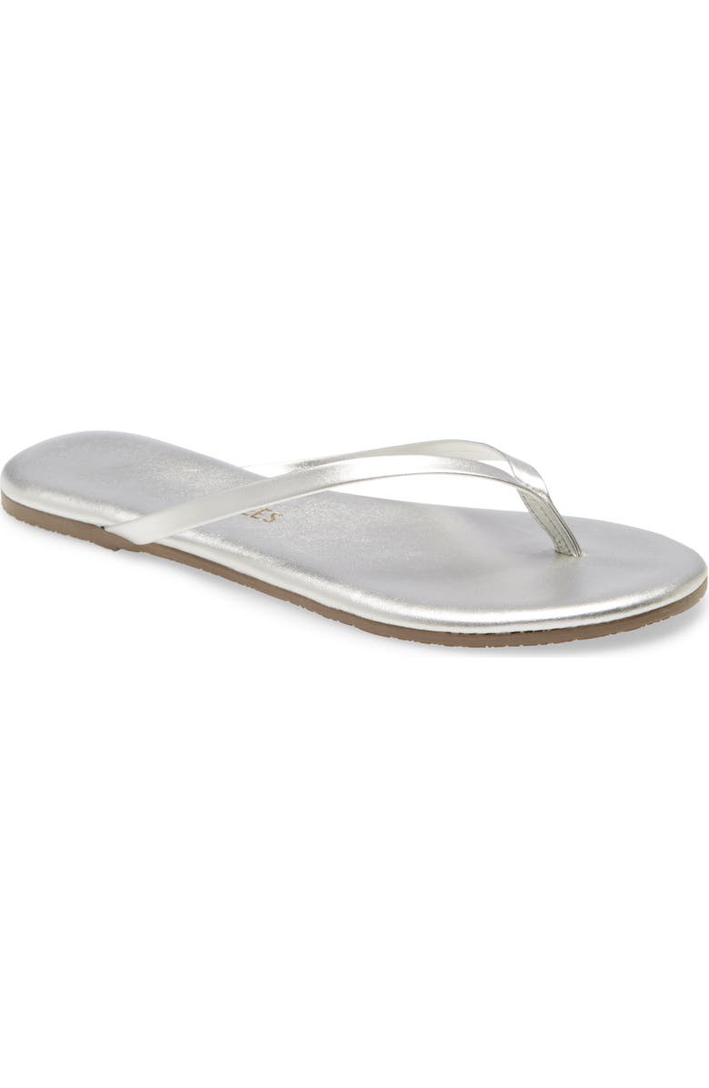 TKEES Metallics Flip Flop, Main, color,