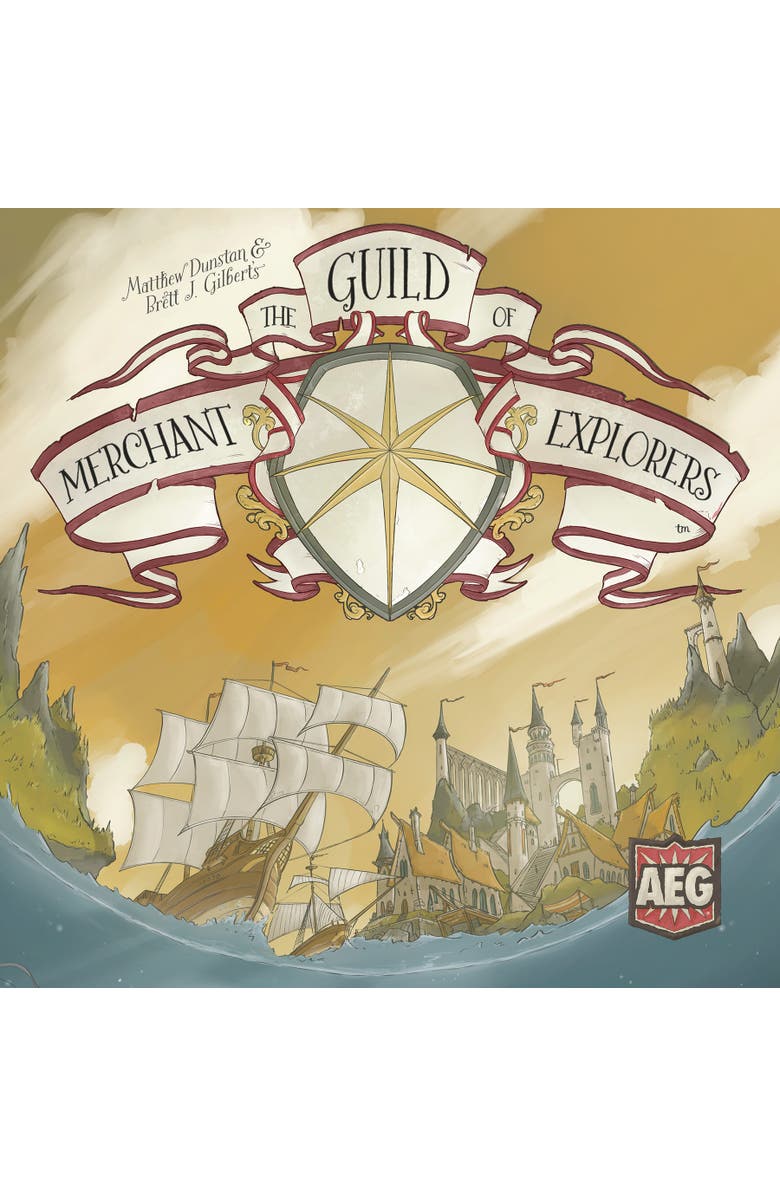 Alderac Entertainment Group The Guild Of Merchant Explorers Strategy Board Game, 14+, Alternate, color, Multicolored
