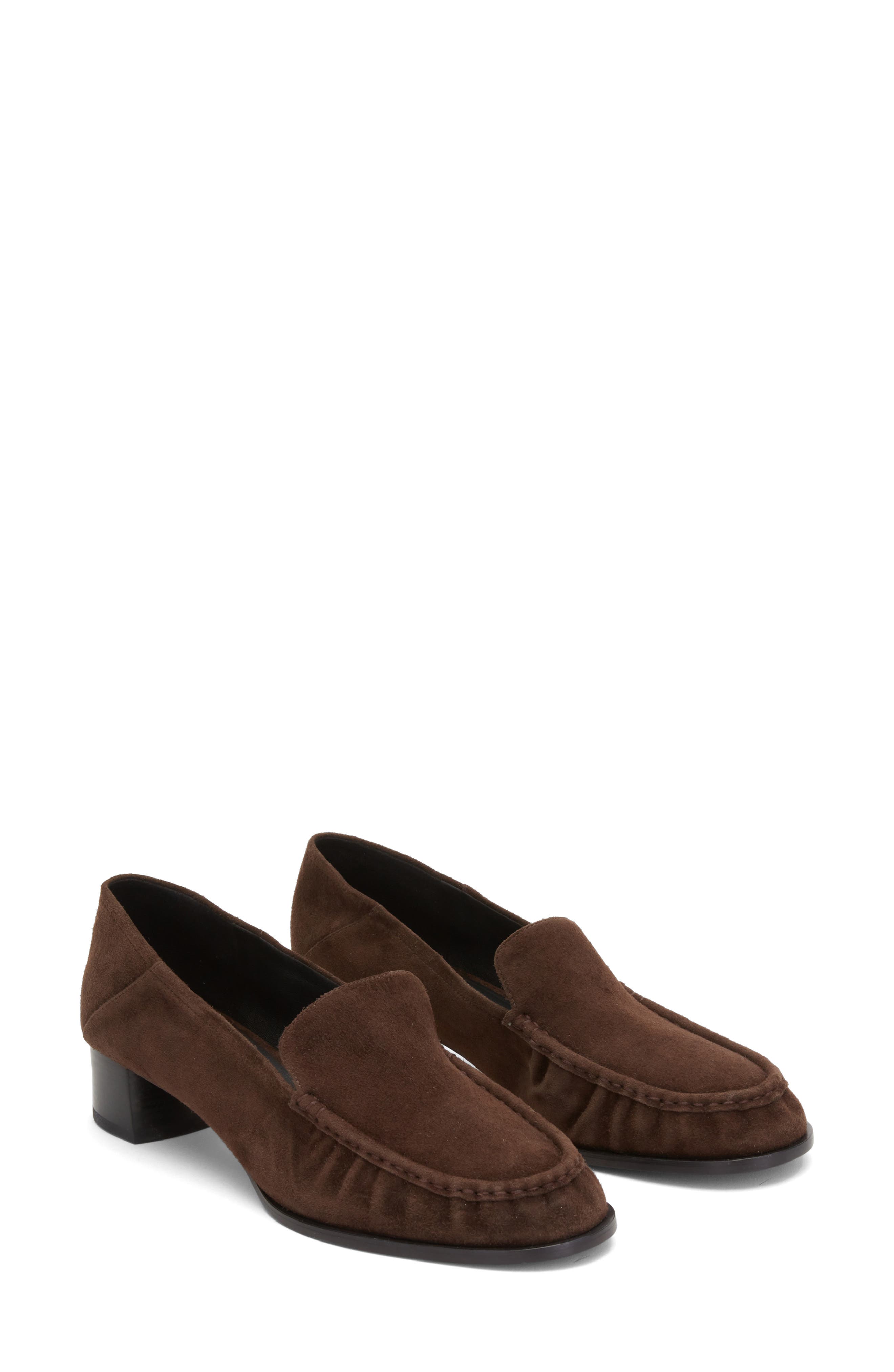 Nadia Loafer Pump, Main, color, CHOCOLATE