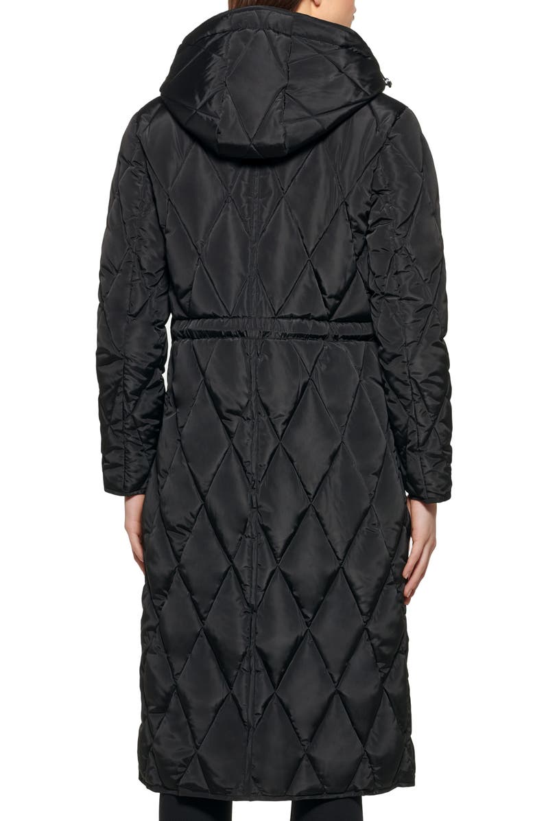 Kenneth Cole New York Stadium Length Puffer Jacket, Alternate, color, 