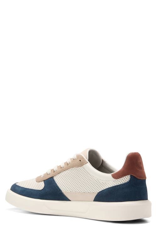 Cole Haan Men's Grand Crosscourt Daily Court Sneakers In Ivory/big Dipper/ivory