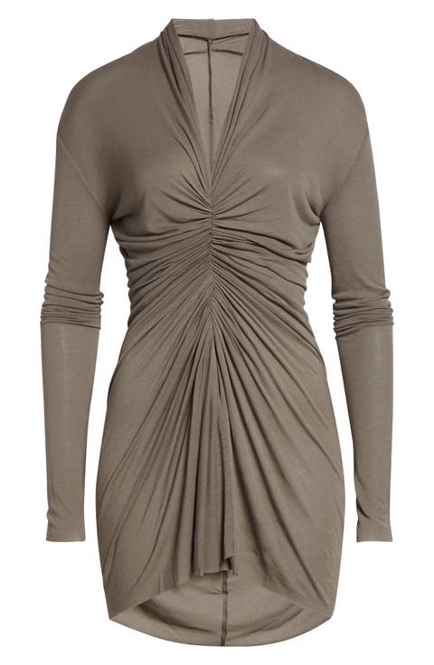 Radiance Gathered Jersey Top