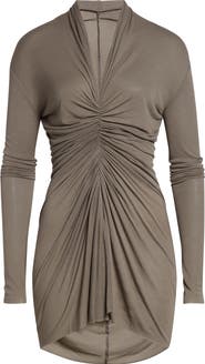 Rick Owens Radiance Gathered Jersey Top