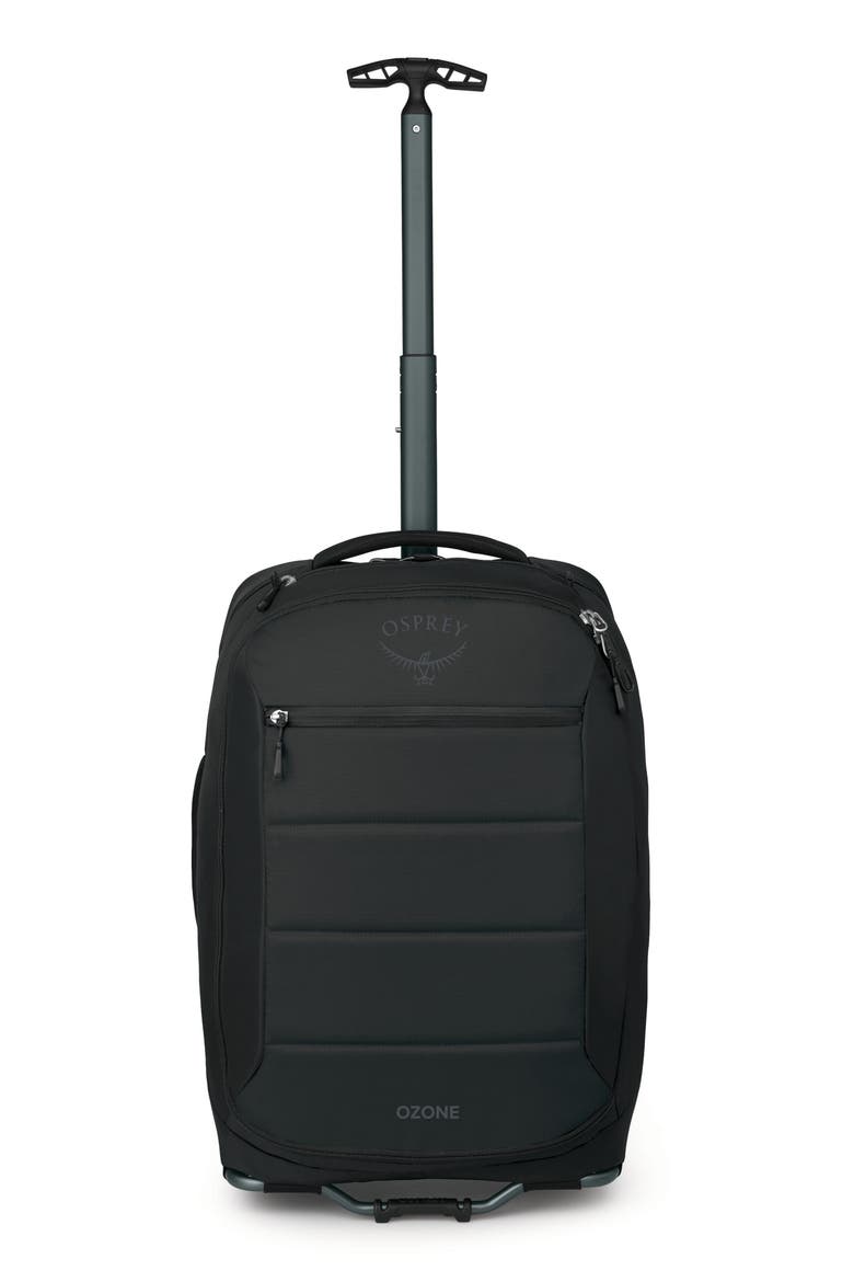 Ozone Two-Wheel 40-Liter Carry-On Suitcase, Alternate, color, BLACK
