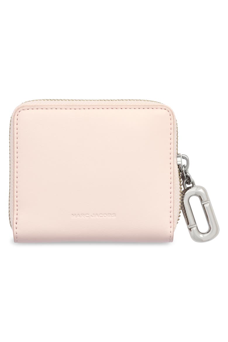 The Scene Slim Compact Wallet, Alternate, color, POWDER PINK