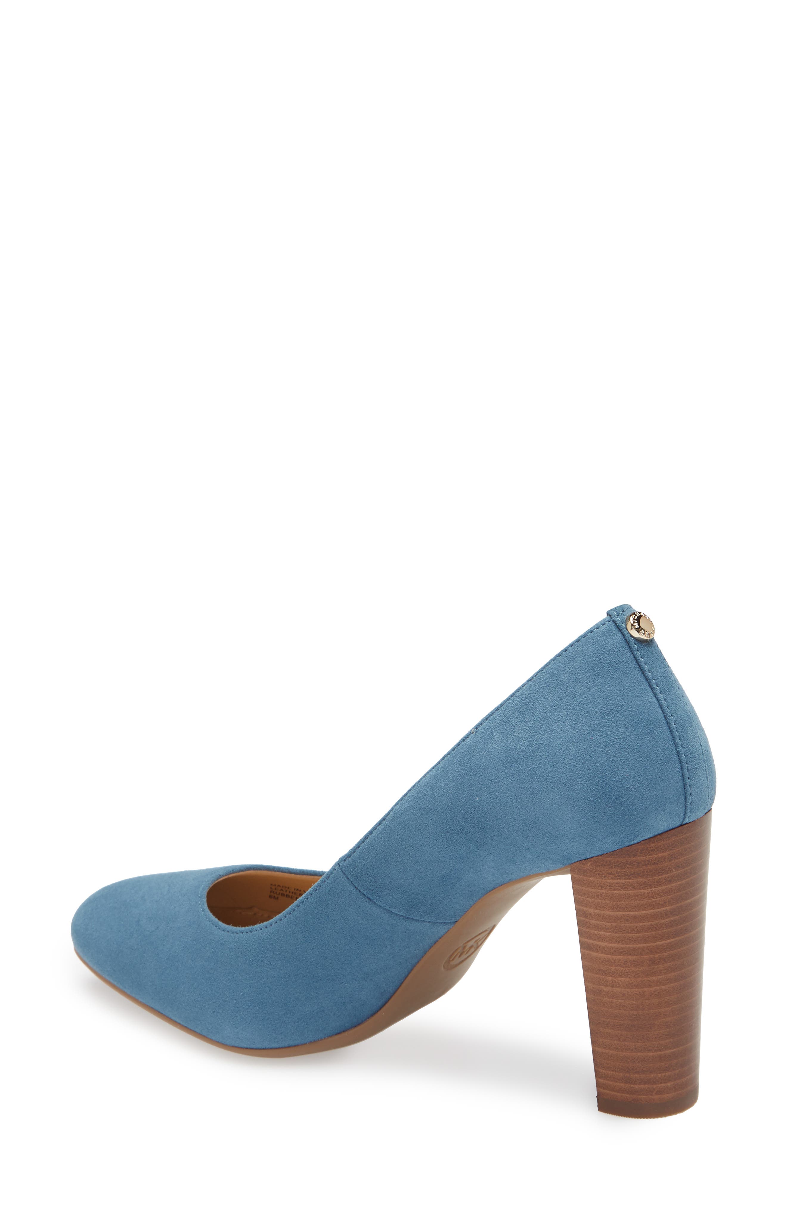 Susan Flex Pump, Alternate, color, DARK CHAMBRAY SUEDE