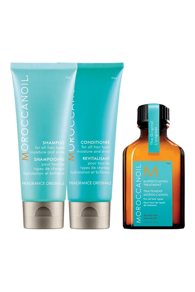 MOROCCANOIL Moisture & Shine Travel Kit, Main, color, NO COLOR