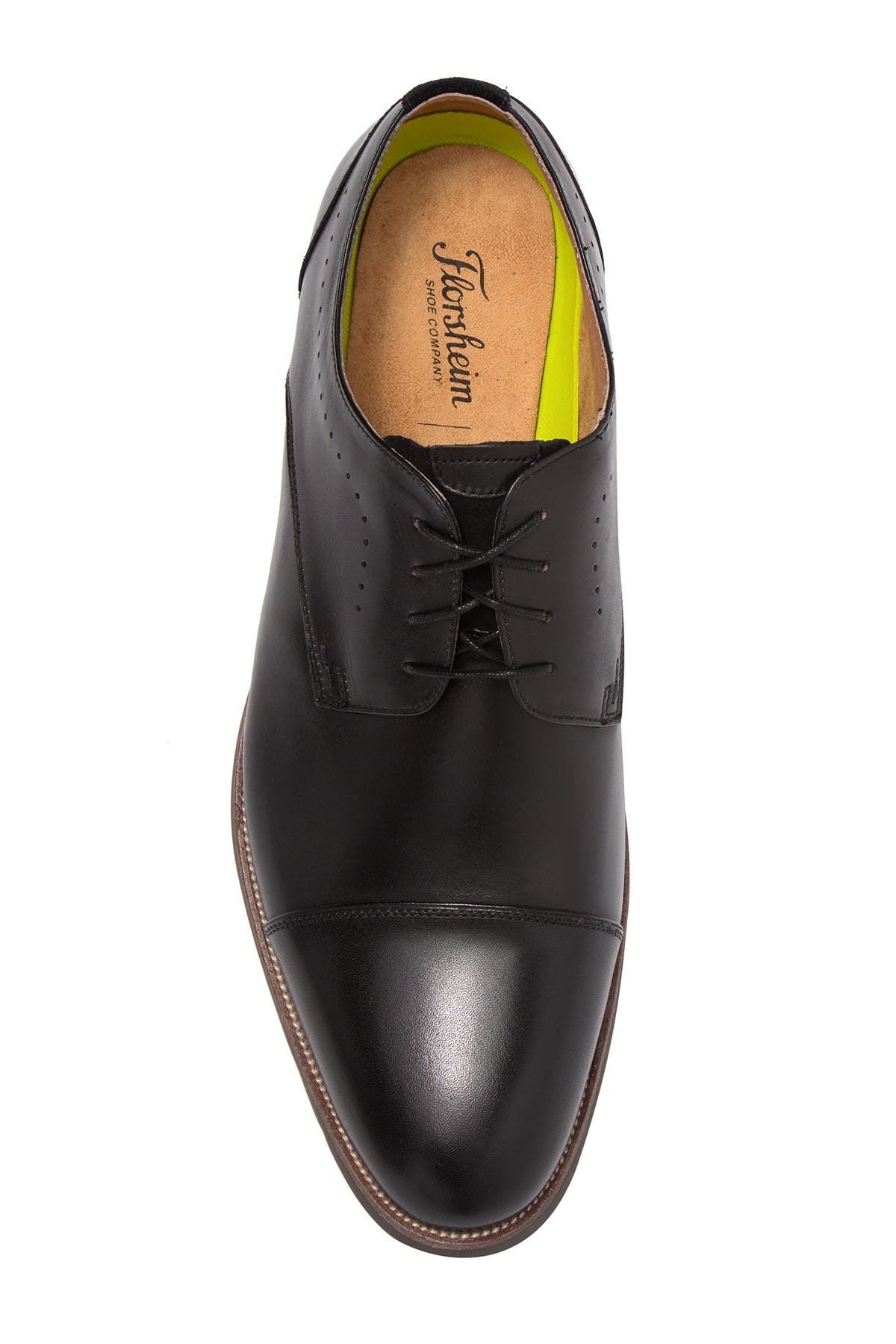 Florsheim Upgrade Leather Cap Toe Derby, Alternate, color, 