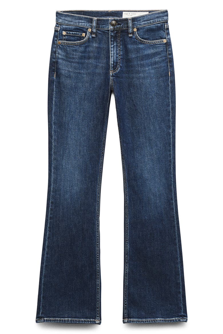 Peyton Mid Rise Bootcut Jeans, Alternate, color, RHINEBECK