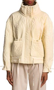 Avec Les Filles Floral Quilted Jacket