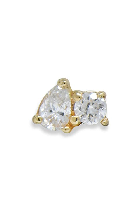 Cléo Jumelle Lab Grown Diamond Stud Earring