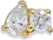 Anzie Cléo Jumelle Lab Grown Diamond Stud Earring