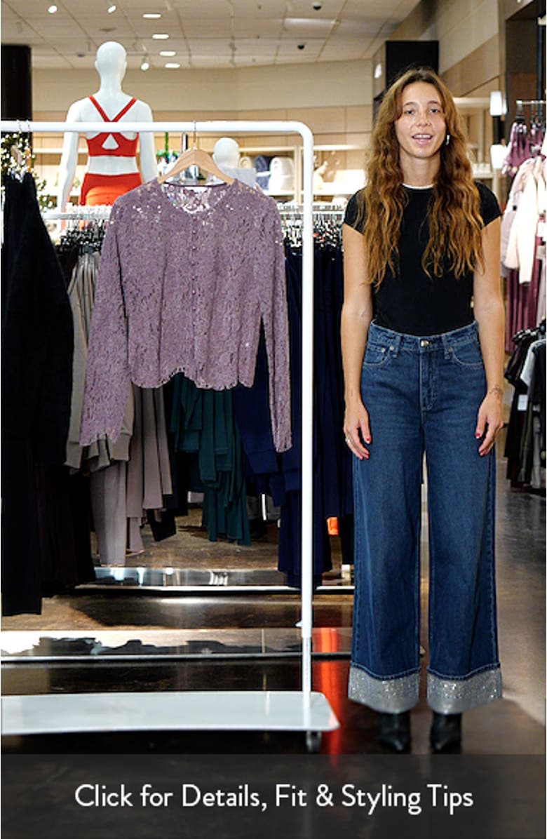 Lace Button-Up Top, sales video thumbnail