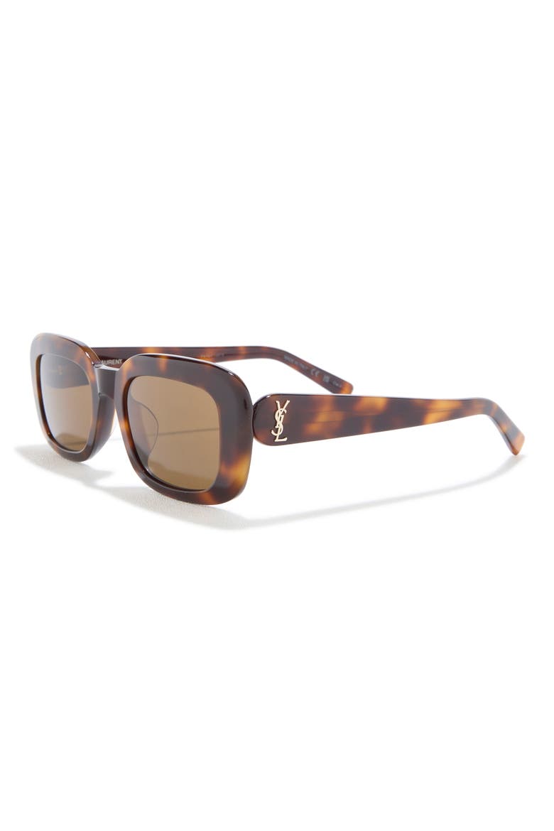Square Sunglasses, Alternate, color, HAVANA HAVANA BROWN