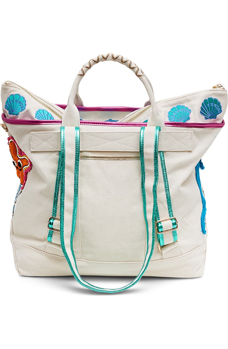 AIMEE Wonder Canvas Convertible Tote, Alternate, color, Under The Sea