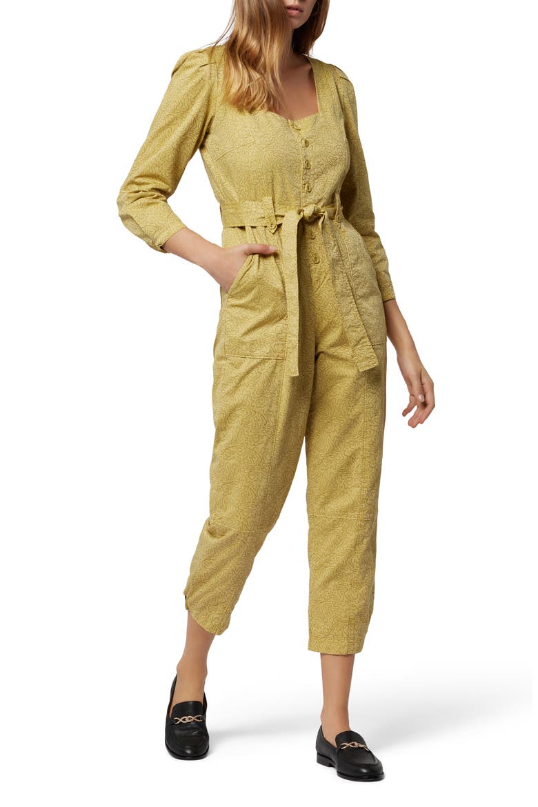Zohra Jumpsuit, Main, color, OLIVE OIL