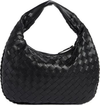 Woven Hobo Shoulder Bag