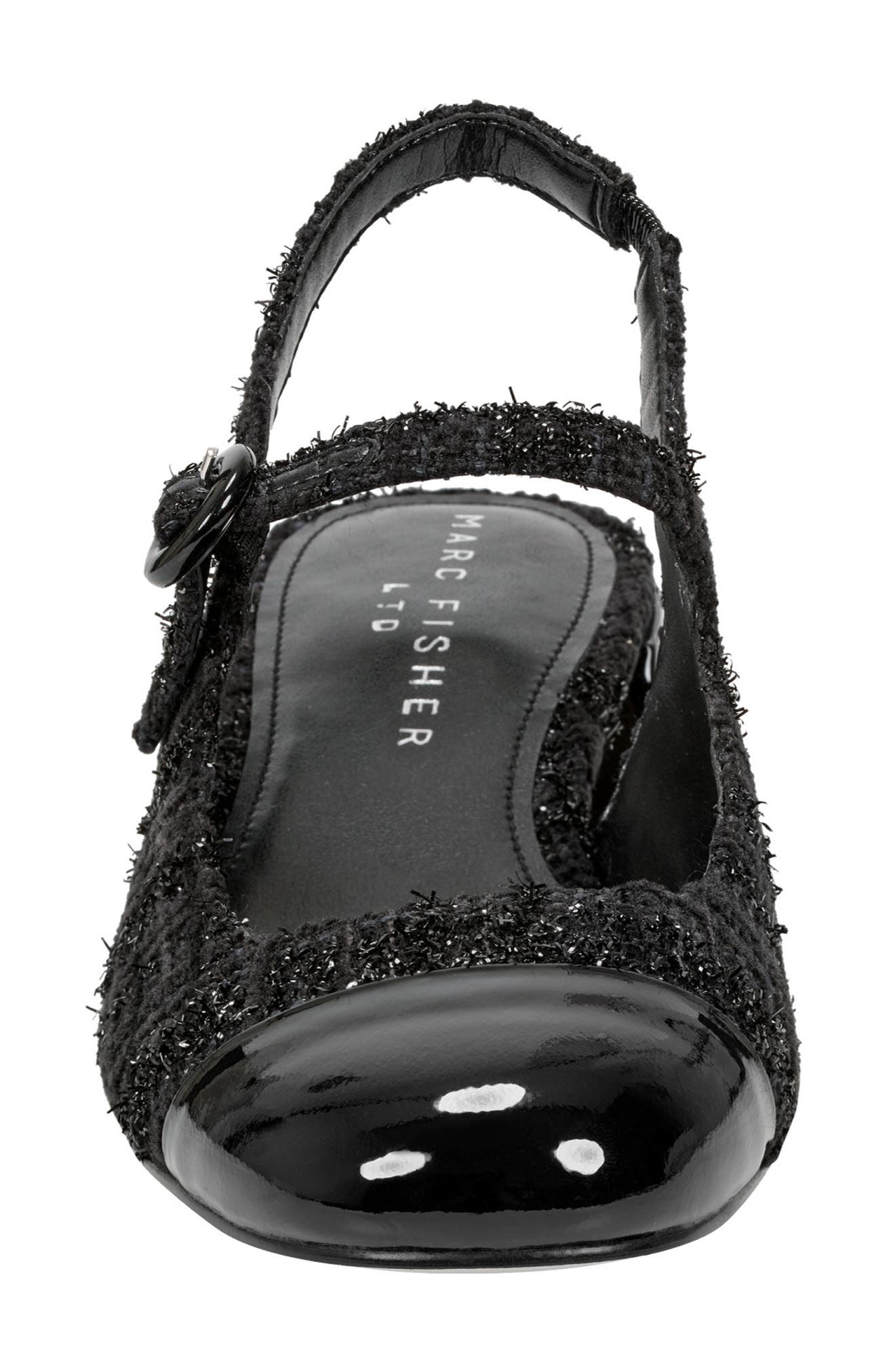 Marc Fisher LTD Martie Slingback Mary Jane Pump, Alternate, color, Black Multi