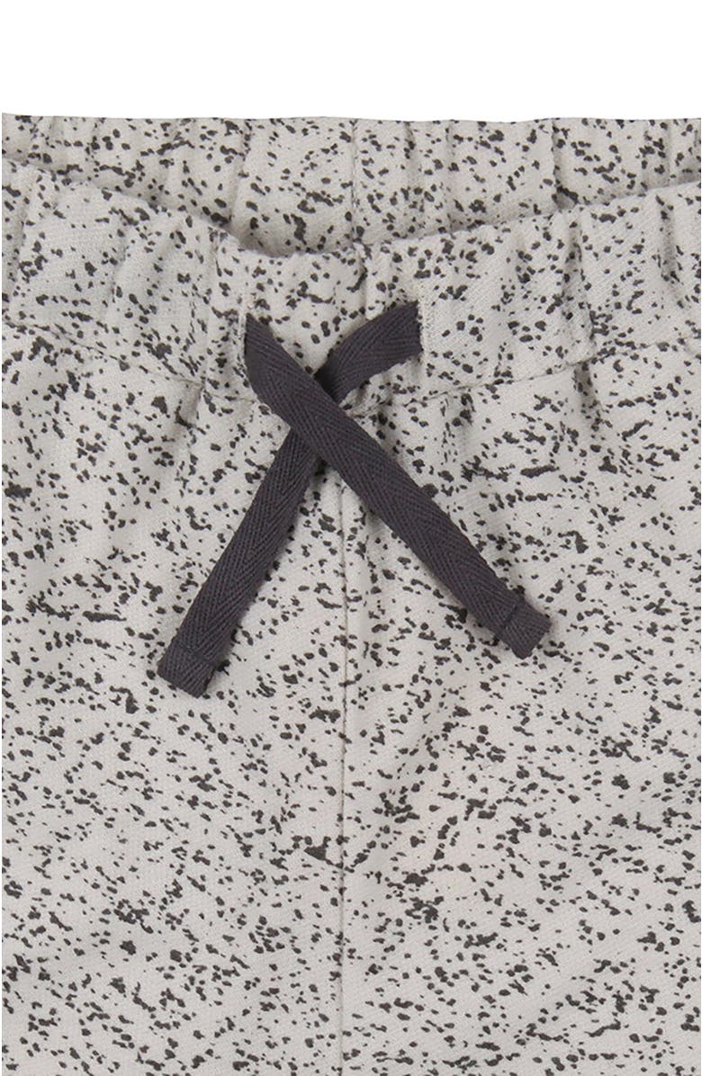 Turtledove London Kids Organic Cotton Multicolor Speckled Bear Print Shorts, Alternate, color, Multi