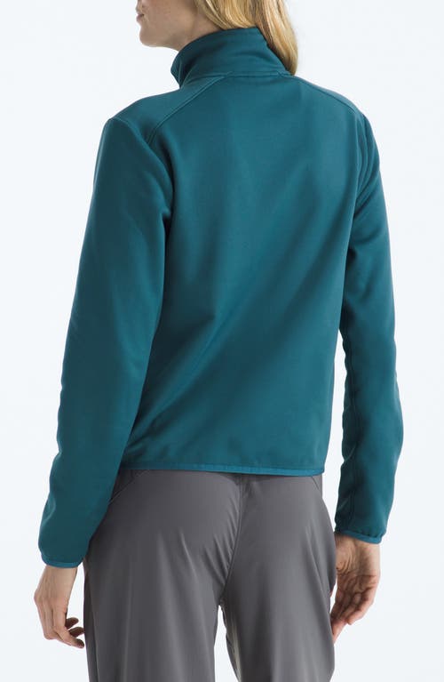 The North Face Performance Fleece Full Zip Jacket In Blue