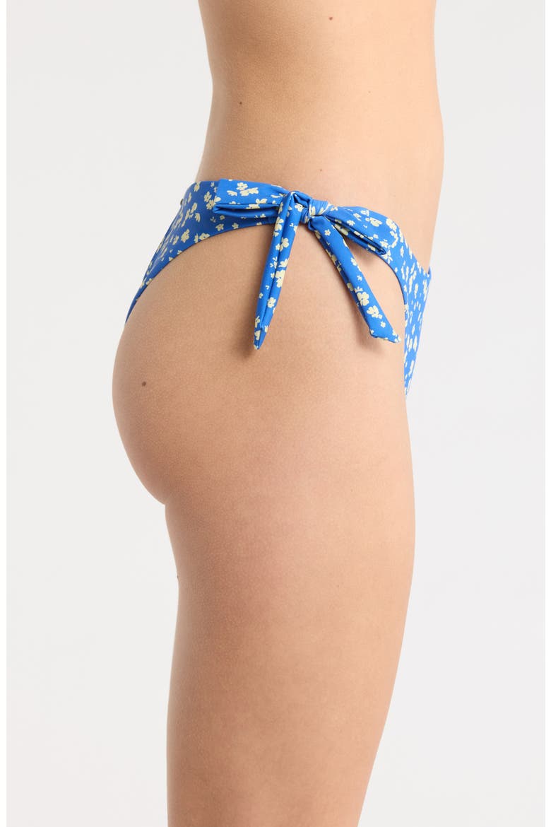 Surf Side Tie Side Bikini Bottoms, Alternate, color, BLUE