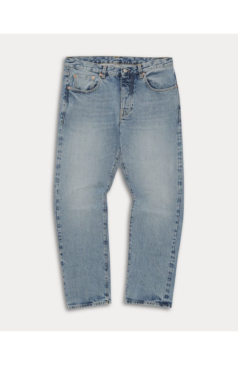 Fortela 965 John Japan Selvedge 5 Pocket Regular Fit Denim Pants, Main, color, Light Bleach Wash