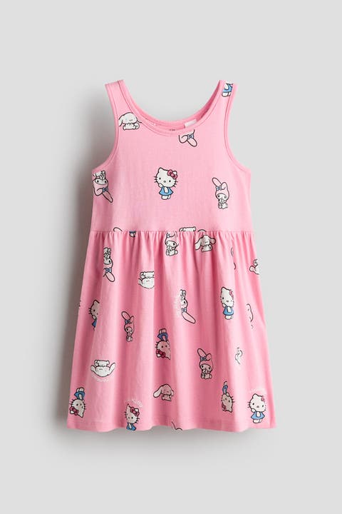 Printed Cotton Dress