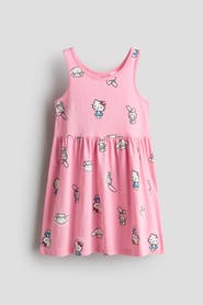 H&M Printed Cotton Dress