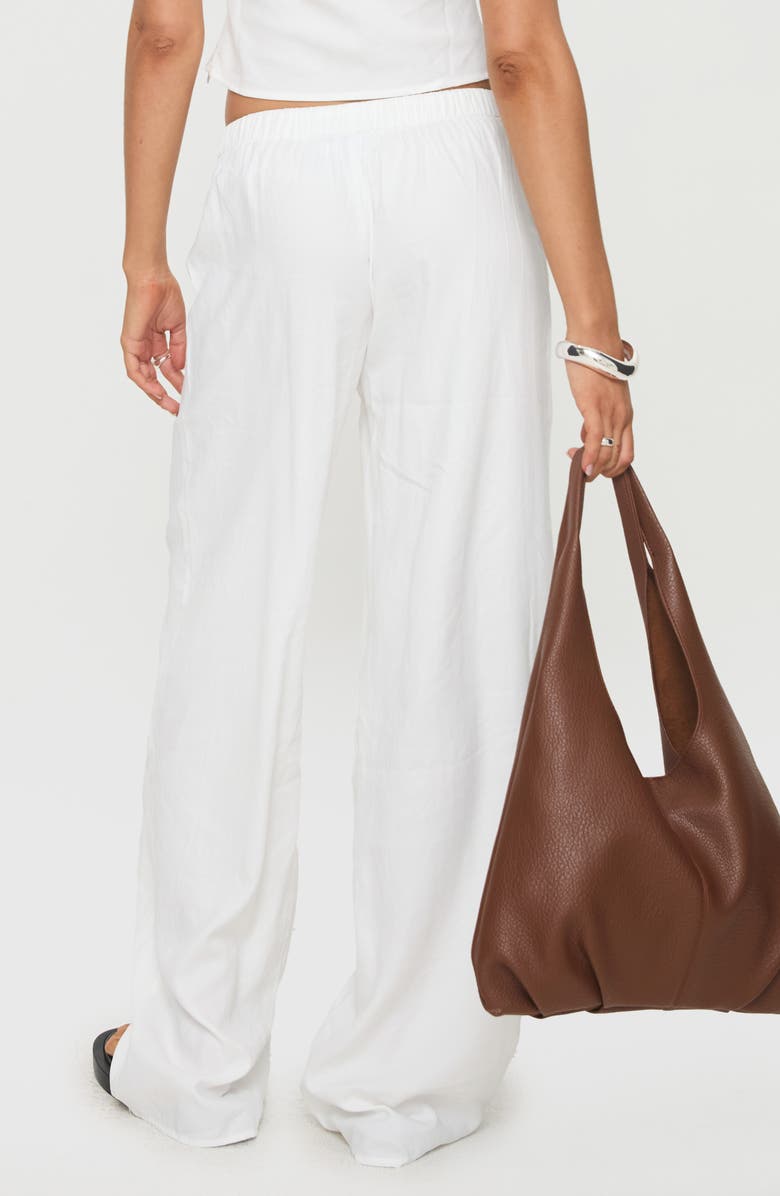 Princess Polly Paigey Camisole & Wide Leg Pants Set, Alternate, color, White