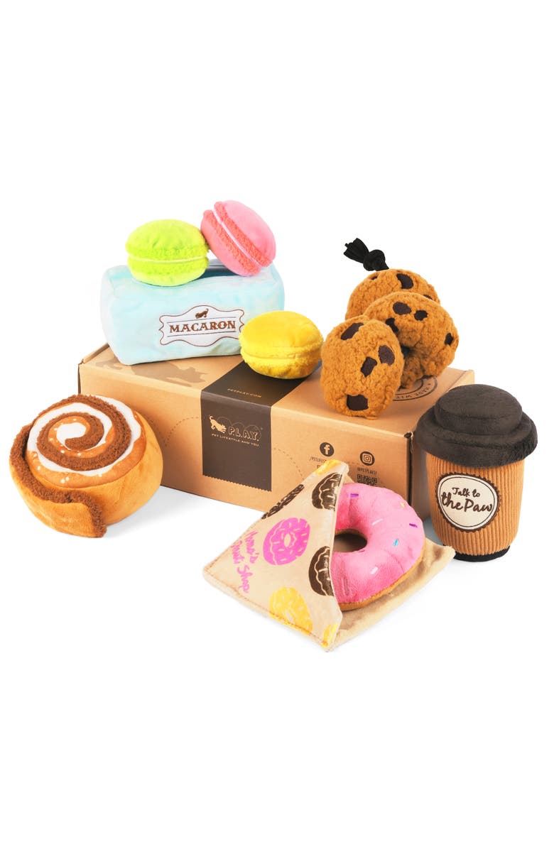 P.L.A.Y. Pup Cup Café 5 Piece Gift Set, Main, color, Multicolored