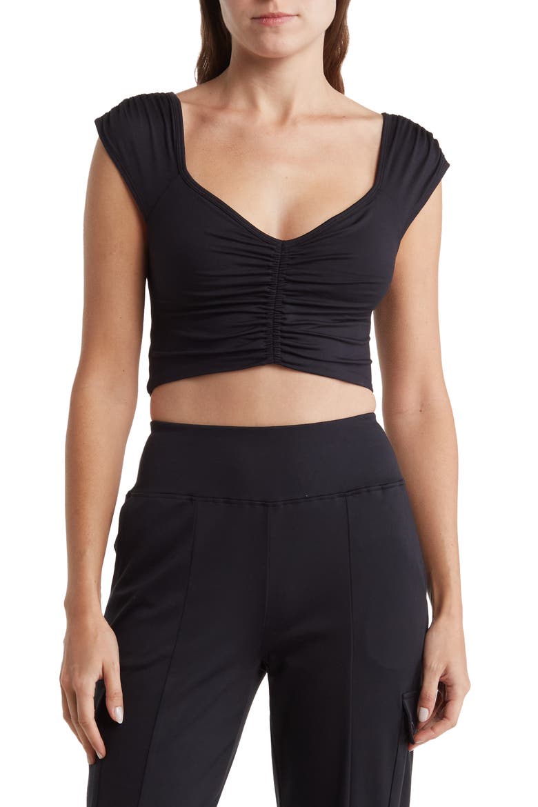 FP Movement Breathe Deeper Crop Top, Main, color, BLACK