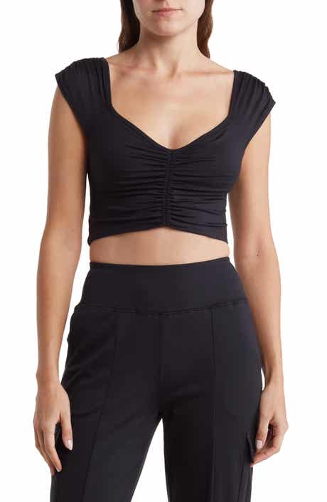 Free People FP Movement Breathe Deeper Crop Top