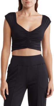 Free People FP Movement Breathe Deeper Crop Top