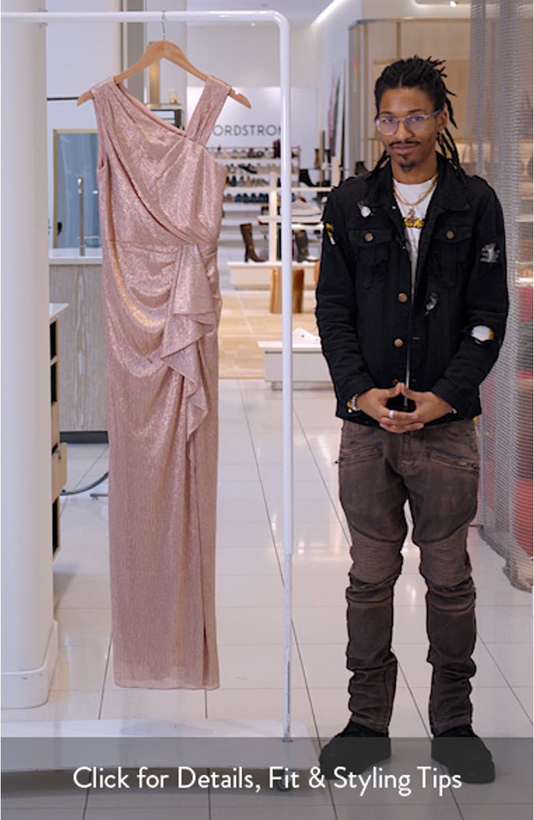 Metallic Foil Gown, sales video thumbnail