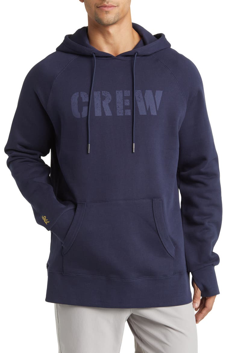 x The Boys in the Boat Graphic Hoodie, Main, color, NAVY
