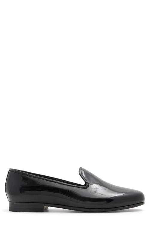 Brooks Brothers Lenox Patent Leather Venetian Loafer In Other Black