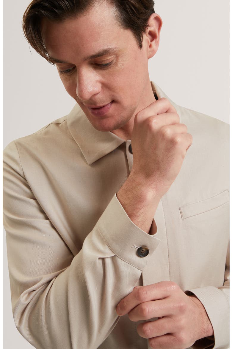Rubino Cotton Blend Jacket, Alternate, color, TAUPE