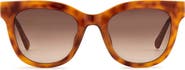 Fossil 51mm Gradient Cat Eye Sunglasses