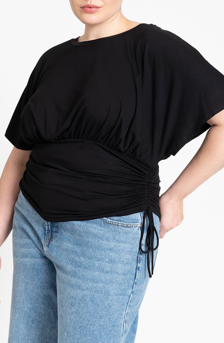 ELOQUII Dolman Sleeve T-Shirt, Main, color, 