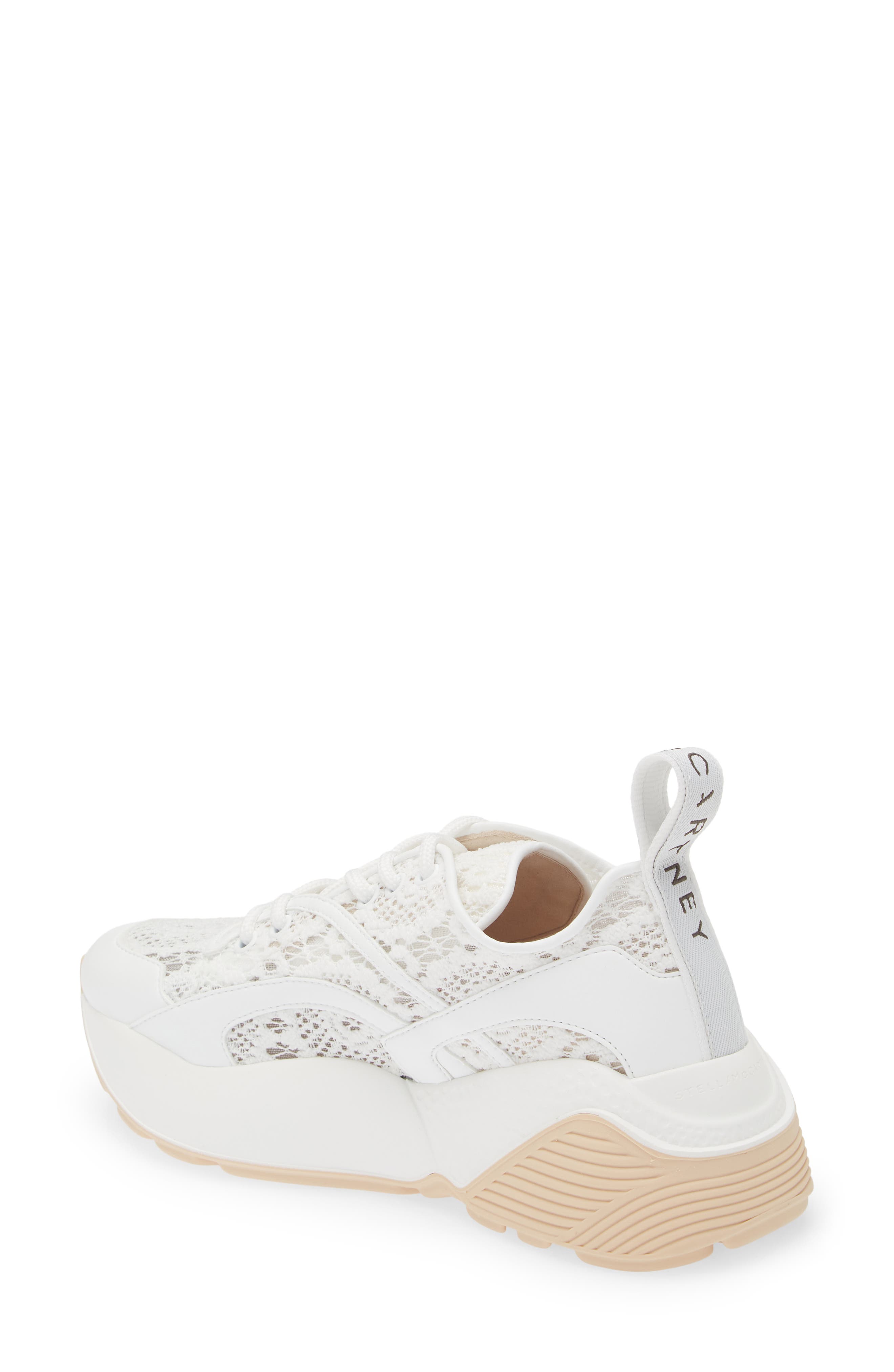 Stella McCartney Eclypse Lace Sneaker, Alternate, color, 