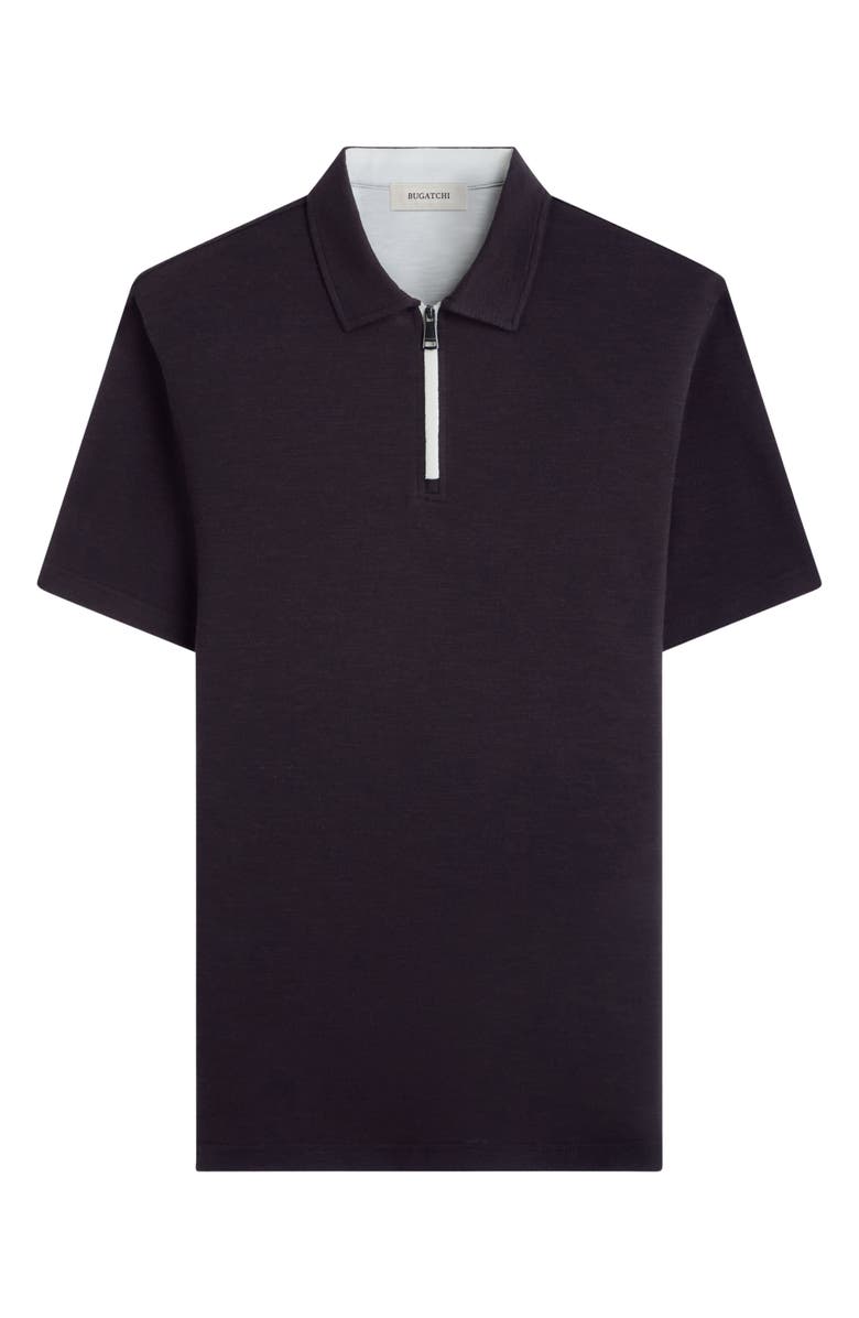 Bugatchi Quarter Zip Polo, Alternate, color, 